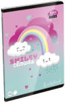 LIZZY Leckefüzet LIZZYSULI A/5 40 lapos Lollipop Rainbow (7500174001) - papir-bolt