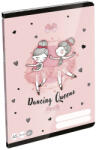 LIZZY Füzet sima LIZZYSULI A/5 32 lapos 20-32 Tiny Dancer Lovely Ballerina (7500172003) - papir-bolt