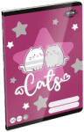 LIZZY Füzet sima LIZZYSULI A/5 32 lapos 20-32 Kittok Stars Purrfect (7500172002) - papir-bolt