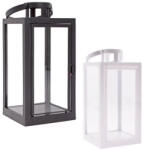 Decoration & Design Prémium Lámpás 21cm fekete (251239-bk)