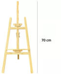  Premium 70 cm-es Fa Festőállvány - összerakható, Motarro
