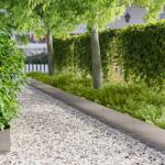 vidaXL Margine pentru gazon 30 pcs 100 x 30 cm Otel Argintiu GartenMobel Dekor (8008637)
