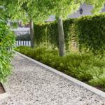 vidaXL Margine pentru gazon 20 pcs 100 x 12 cm Otel Alb GartenMobel Dekor (8008523)