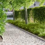 vidaXL Margine pentru gazon 10 pcs 103 x 10 cm Otel Argintiu GartenMobel Dekor (8008436)