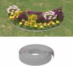 vidaXL Borduri de gradina 25 m 10 cm PE Gri GartenMobel Dekor (42036845)