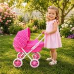 New Baby Carucior pentru păpuși New Baby Anička roz