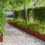 vidaXL Margine pentru gazon 10 pcs metal GartenMobel Dekor (8008320)