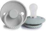 Frigg CUMLÍKY ROPE BLUSH/ CREAM, 0-6 H, SZILIKON FRENCH GRAY/ SILVER GRAY