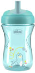 Chicco Advanced itatópohár szívószálas csőrrel teal, 12m+