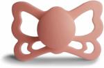 Frigg ANATÓMIAI CUMISÜVEG BUTTERFLY CREAM, 6-18 HÓNAP, SZILIKON PRETTY IN PEACH