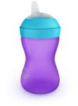 Philips Grippy lány pohár puha szívókával 300 ml
