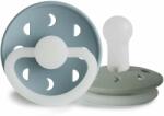 Frigg HOLD FÁZIS KŐ KÉK ÉJSZAKA/ ZSÁLYA ÉJSZAKA CUMIK KETTŐS CSOMAGOLÁSA, +6H, SZILIKON STONE BLUE/ SAGE