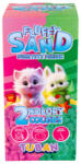 TUBAN Fluffy homok 2 x 70g rózsaszín és zöld