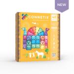 Connetix mágneses építőkészlet - Glitter Castle Pack 48 db