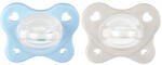 Chicco PhysioForma® Dual Soft kék cumik 2-6m, 2 db