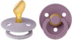BIBS Colour anatómiai cumik természetes gumiból 2 db - 2-es méret Fossil Grey / Mauve