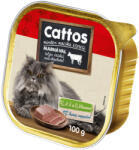 Cattos Alucup macskaeledel marha 100g - lunala-pet