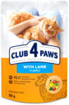 CLUB 4 PAWS Premium Bárány Szószban Nedves Macskaeledel 85 g