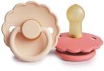 Frigg DVOJCUMIS CUMI DAISY CREAM/LUPINE, 0-6 HÓ, GUMI Pink Cream/poppy