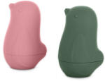 Petite&Mars PETITE&MARS Szilikon fürdőjátékok Love birds 6m+ Rose Green