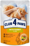 CLUB 4 PAWS Premium Nyúl Zselében Nedves Macskaeledel 85 g