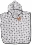 XKKO BMB Little Stars Bambusz poncsó, silver, 1-es méret, 1-2 év