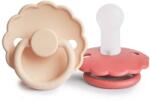 Frigg DAISY AURORA/ CROISSANT CUMIK kettős csomagolás, +6H, SZILIKON Pink Cream/poppy