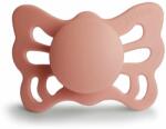 Frigg ANATÓMIAI CUMÍK BUTTERFLY CREAM, 0-6H, SZILIKON PRETTY IN PEACH