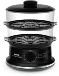 Tefal Aparat de gatit cu aburi Tefal Convenient Series VC140131, 2 vase, cronometru mecanic, 2 accesorii, 6 L, plastic, negru (VC140131) - brico Uscator de fructe