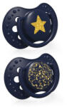 LOVI Dinamikus nyugtató cumi 3-6h 2db Stardust Blue