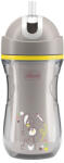 Chicco Sport termo pohár szívószállal grey, 14m+