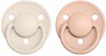 Všetky značky||BIBS De Lux BIBS De Lux természetes gumiból készült cumi 2 db - 2-es méret Ivory / Blush