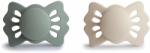 Frigg KÉTPACK SZIMMETRIKUS CUMIK LUCKY SAGE/ POWDER BLUE, 0-6 HÓNAPOS KORIG, SZILIKON CREAM/ SAGE