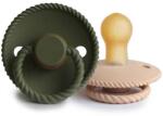 Frigg CUMLÍKY ROPE BLUSH/ CREAM, 0-6M, GUMI CROISSANT/ OLIVE