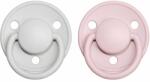 BIBS De Lux szilikon cumik 2db - one size Haze / Blossom