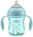 Chicco Transition tanulópohár fogantyúval teal, 4m+