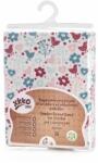 XKKO BMB Gumis lepedő kiságyba 120x60 - Flowers&Birds For Girls