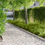 vidaXL Margine pentru gazon 10 pcs 100 x 15 cm Otel Argintiu GartenMobel Dekor (8008562)