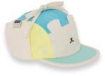 KieTLA FUN OURS‘ON siltes sapka UV-védelemmel és nyakvédelemmel - Bear Blue 42 - 45 cm