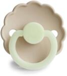 Frigg CUMLÍK DAISY NIGHT BLUSH, 0-6M, SZILIKON Cream