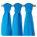 XKKO BMB Bambusz pelenka Colours 70x70 - Cyan (3db)