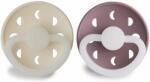 Frigg HOLD FÁZIS KŐ KÉK ÉJSZAKA/ ZSÁLYA ÉJSZAKA CUMIK KETTŐS CSOMAGOLÁSA, +6H, SZILIKON CREAM/ TWILIGHT MAUVE