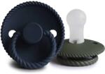 Frigg KÖTÉL KŐ KÉK ÉJ/ZSÁLYA ÉJ CUMIK KETTŐS CSOMAGOLÁSA, 0-6 hónap, SZILIKON DARK NAVY/ OLIVE