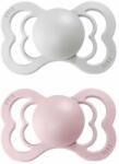 BIBS Supreme szimmetrikus szilikon cumik 2db - 2-es méret Haze / Blossom