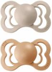 Všetky značky||BIBS Supreme BIBS Supreme szimmetrikus cumik természetes gumiból 2db - 2-es méret Vanilla / Peach