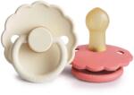 Frigg DVOJCUMIS CUMI DAISY CREAM/LUPINE, 0-6 HÓ, GUMI Cream/poppy