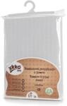 XKKO BMB gumis lepedő kiságyba 120x60, White