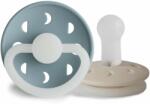 Frigg HOLD FÁZIS KŐ KÉK ÉJSZAKA/ ZSÁLYA ÉJSZAKA CUMIK KETTŐS CSOMAGOLÁSA, +6H, SZILIKON STONE BLUE/ CREAM