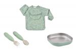 Beaba étkezőkészlet legkisebbeknek Sage Green
