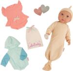 LullaBaby Baba 35 cm meglepetéssel Gender Reveal